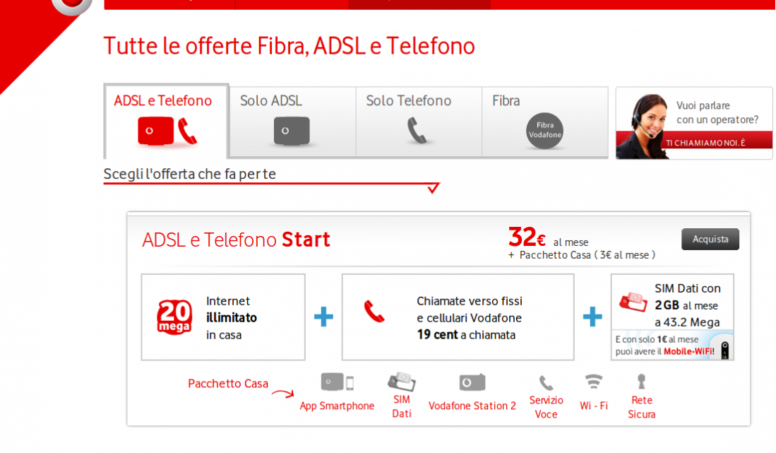Promozioni Vodafone