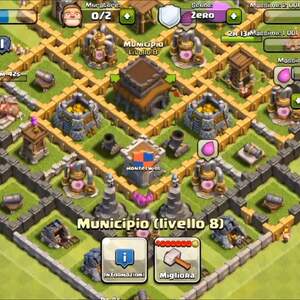 Clash of Clans Villaggi Municipio 8