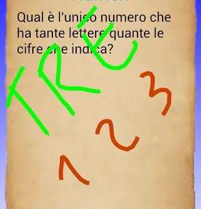Soluzioni Indovinelli Bbarze