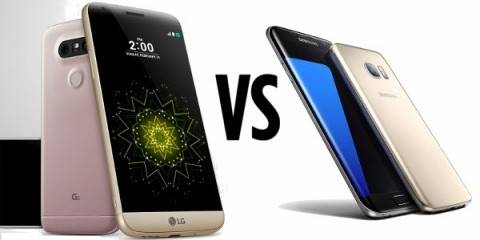 LG G5 vs Samsung Galaxy S7