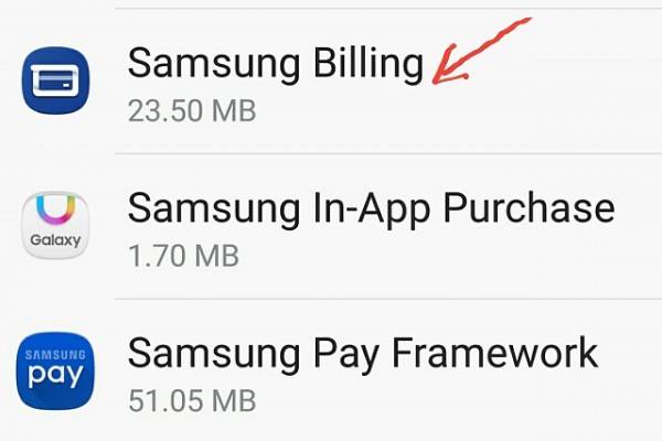 App Billing di Samsung Cos’è?