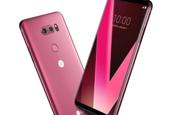 LG lancia LG V30 pink Raspberry Rose