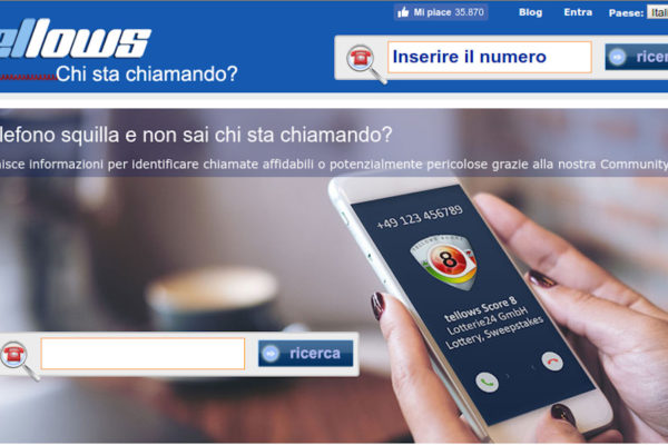 Bloccare callcenter e pubblicità con Tellows su iPhone e Android