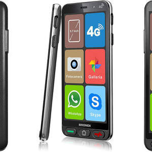 Brondi Amico Smartphone S, il telefono numero 1 per gli anziani