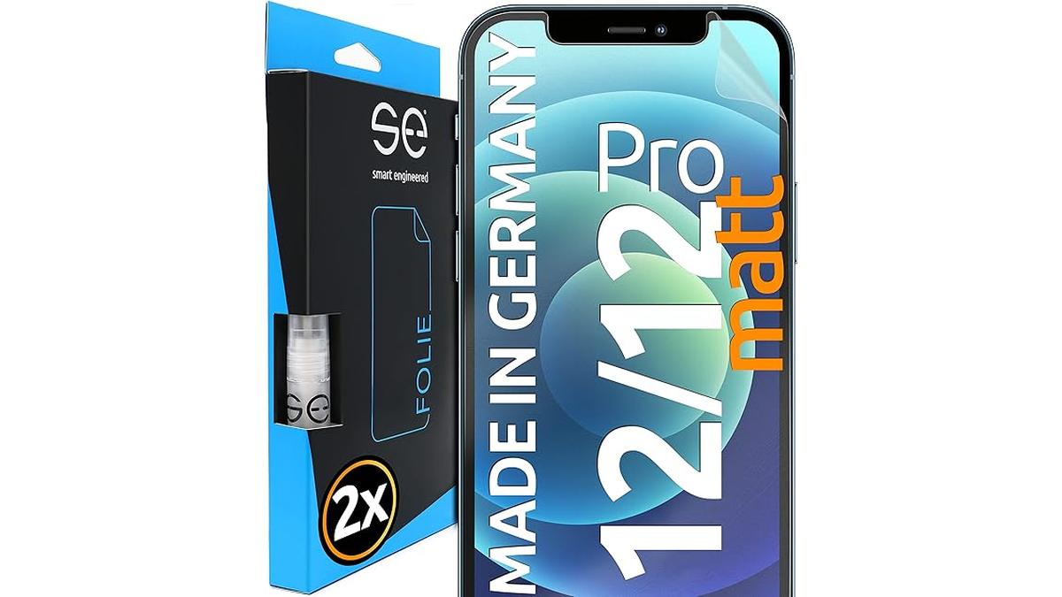 Pellicola protettiva per schermo per Apple iPhone 12 – 12 Pro antiriflesso