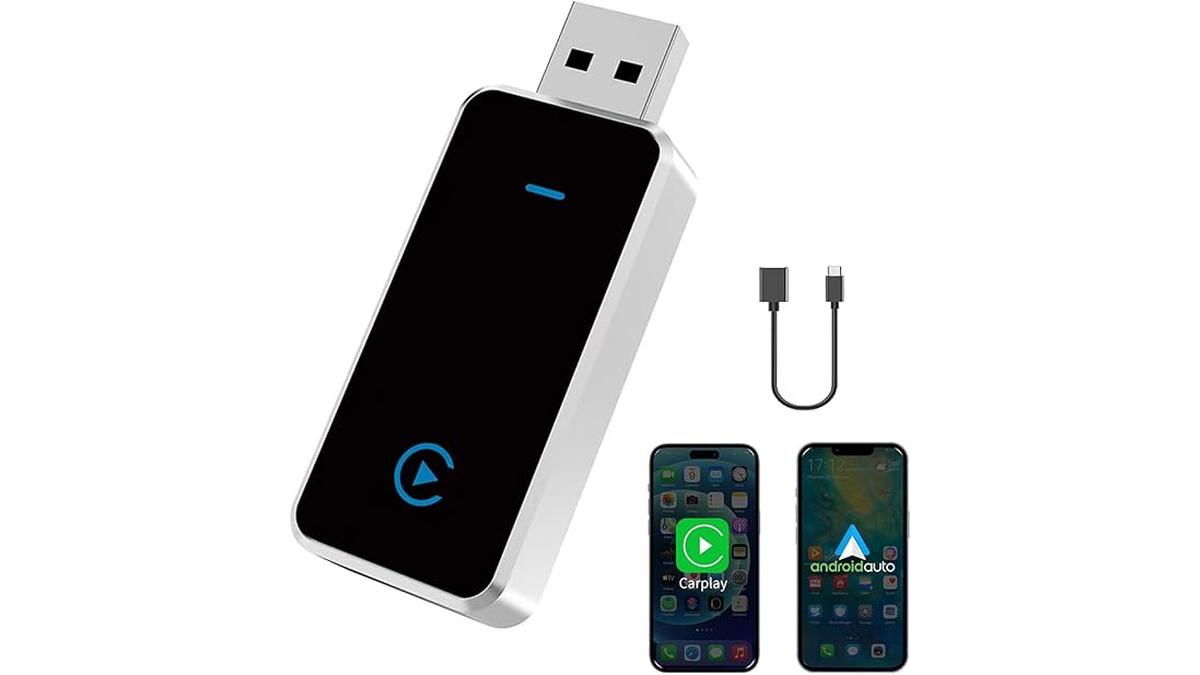 🌟 Scopri la Libertà della Guida Wireless con un Adattatore CarPlay e Android Auto! 🌟
