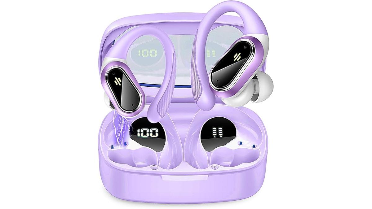 Scopri gli Auricolari Bluetooth 5.3 Sport di Poounur!