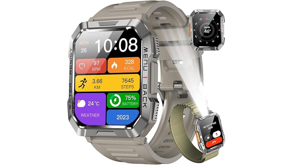 Blackview Smartwatch Militare Uomo 8 Blackview Smartwatch Militare Uomo