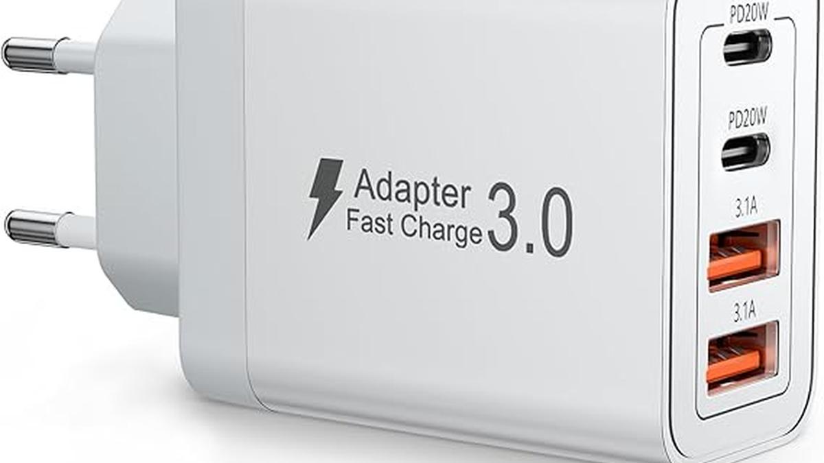 Caricatore 40W 4 Porte 1 Caricatore 40W 4 Porte