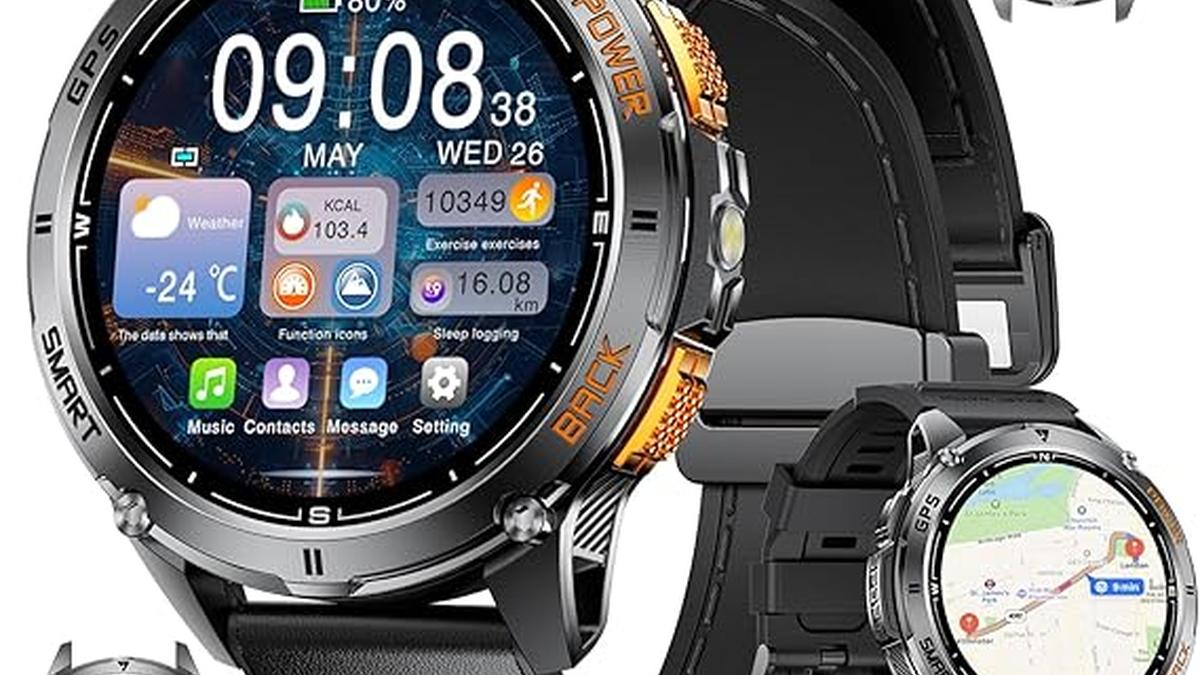LIGE Smartwatch Uomo con GPS
