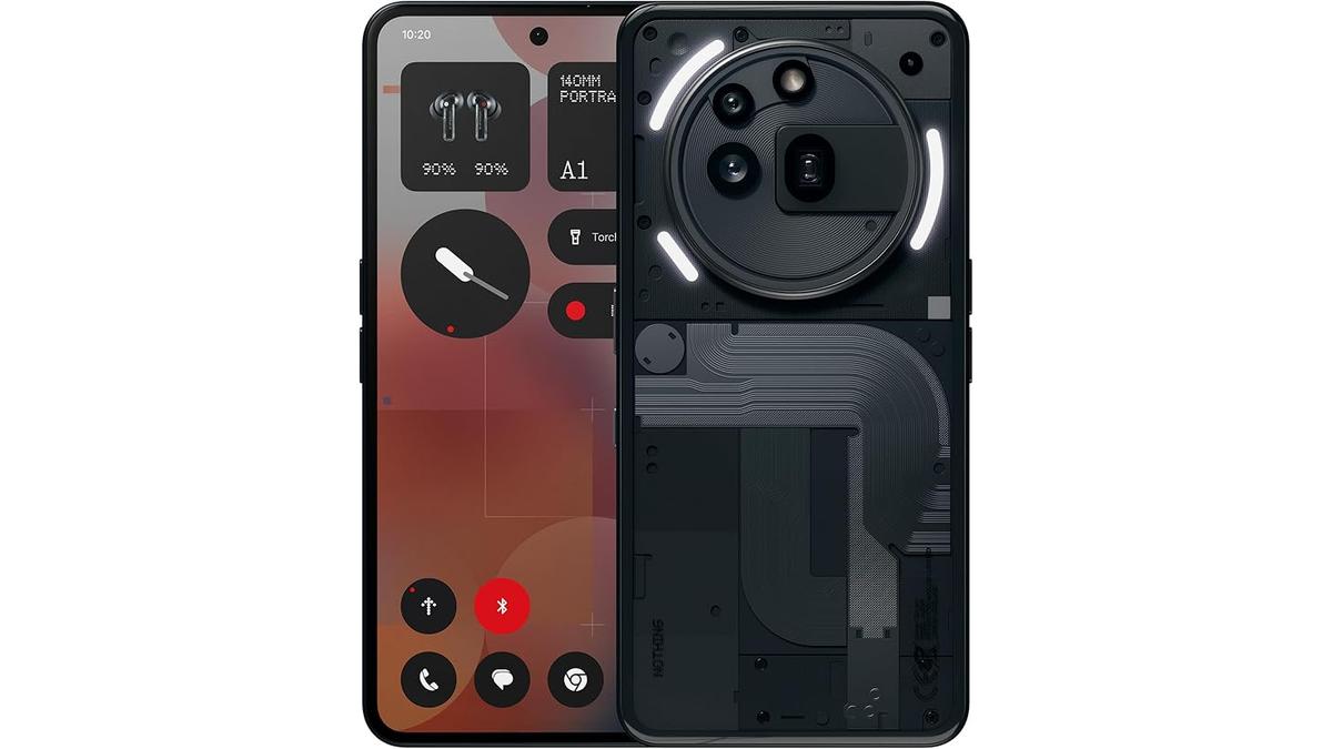 Nothing Phone 3a Pro 256 GB – con fotocamera con periscopio da 50 MP
