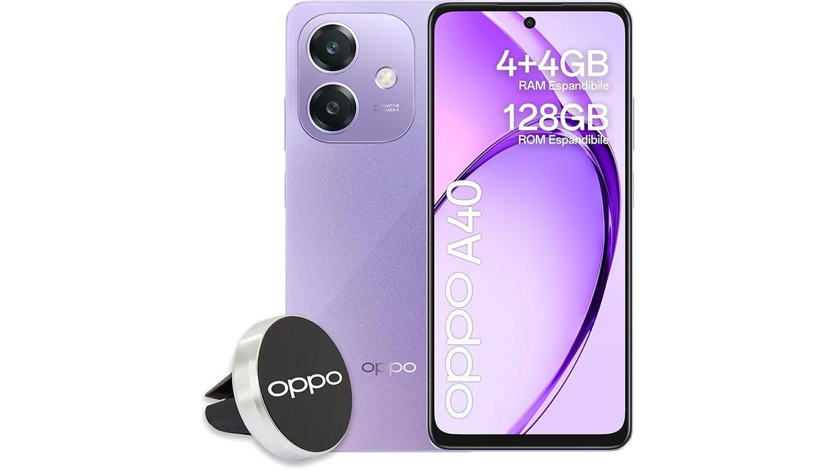 OPPO A40 Fotocamera AI 50MP
