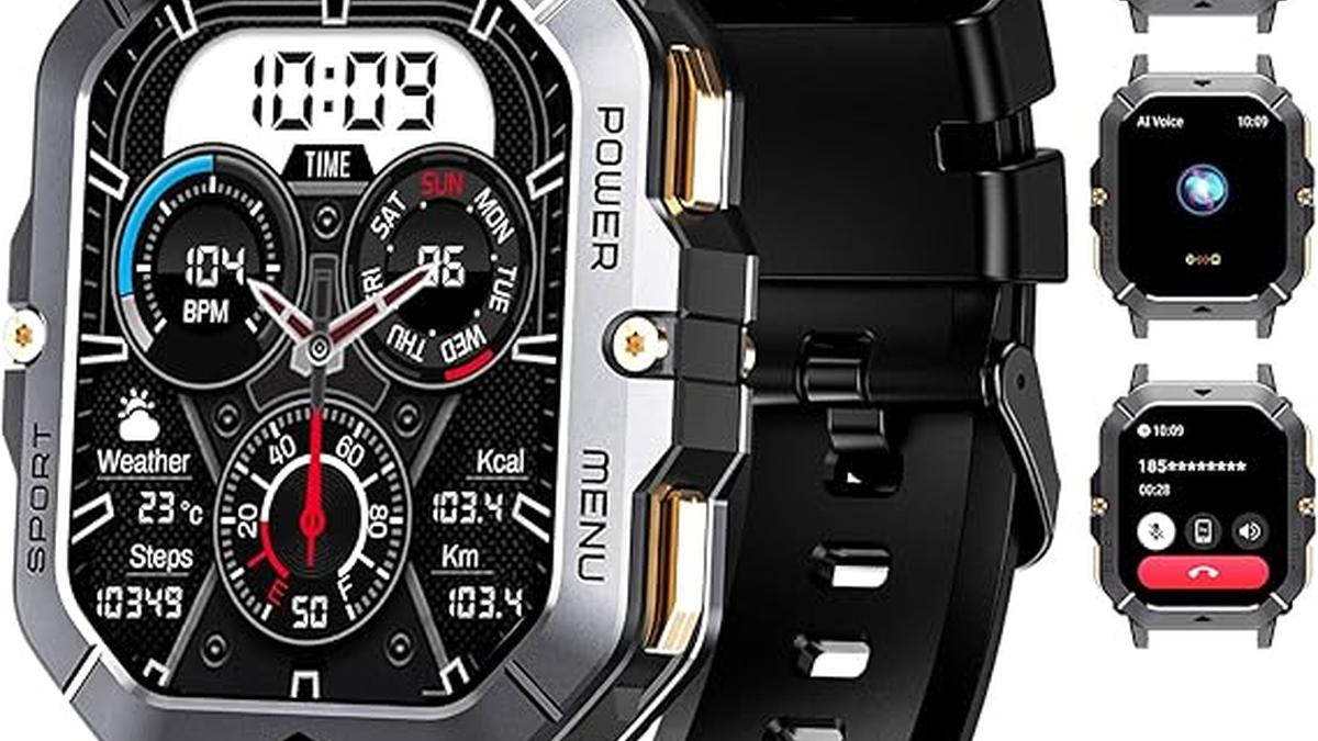 OUKITEL Rugged Smart Watch Militare Uomo 12 OUKITEL Rugged Smart Watch Militare Uomo