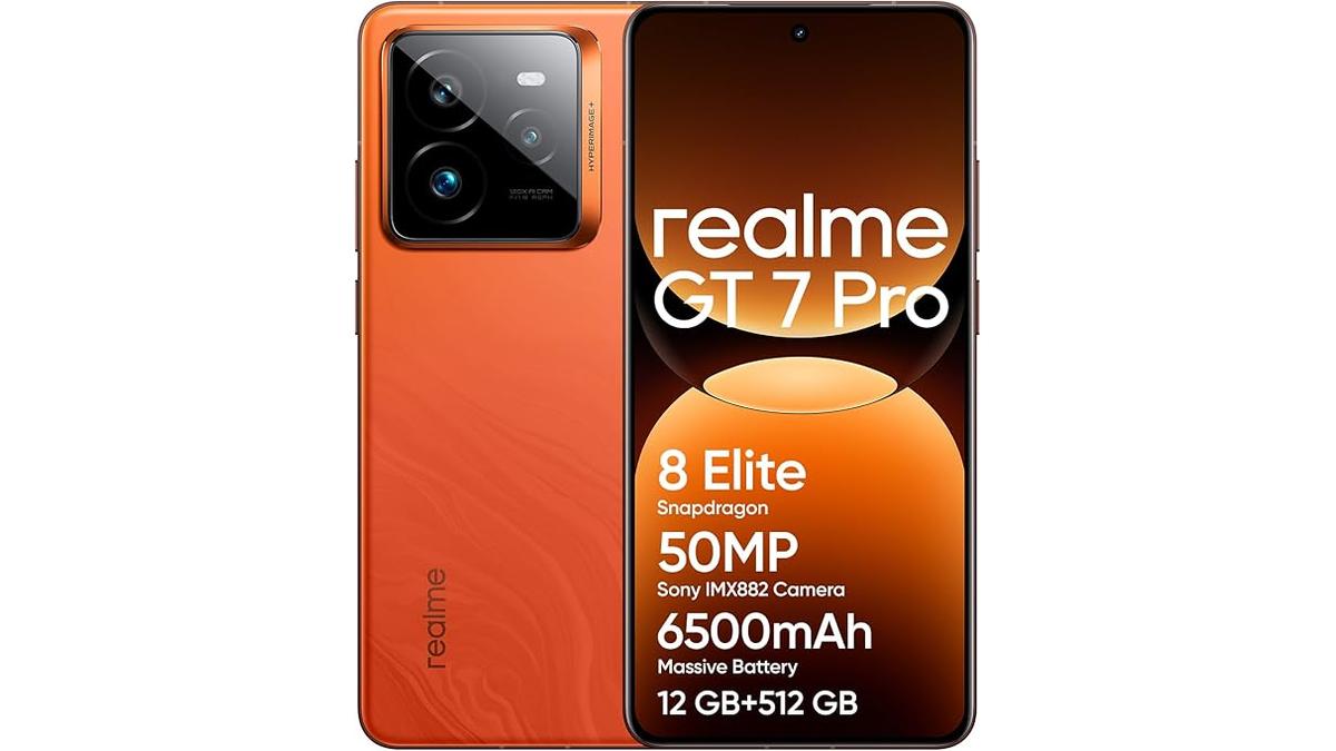 realme GT 7 Pro 5G 12+512 GB Processore Snapdragon® 8