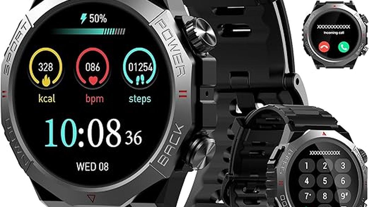 Smartwatch Uomo Militare