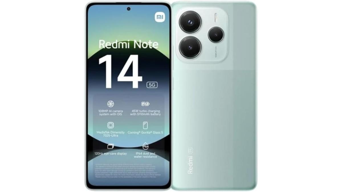 Xiaomi Redmi Note 14 5G 8 256 Coral Green 11 Xiaomi Redmi Note 14 5G 8 256 Coral Green