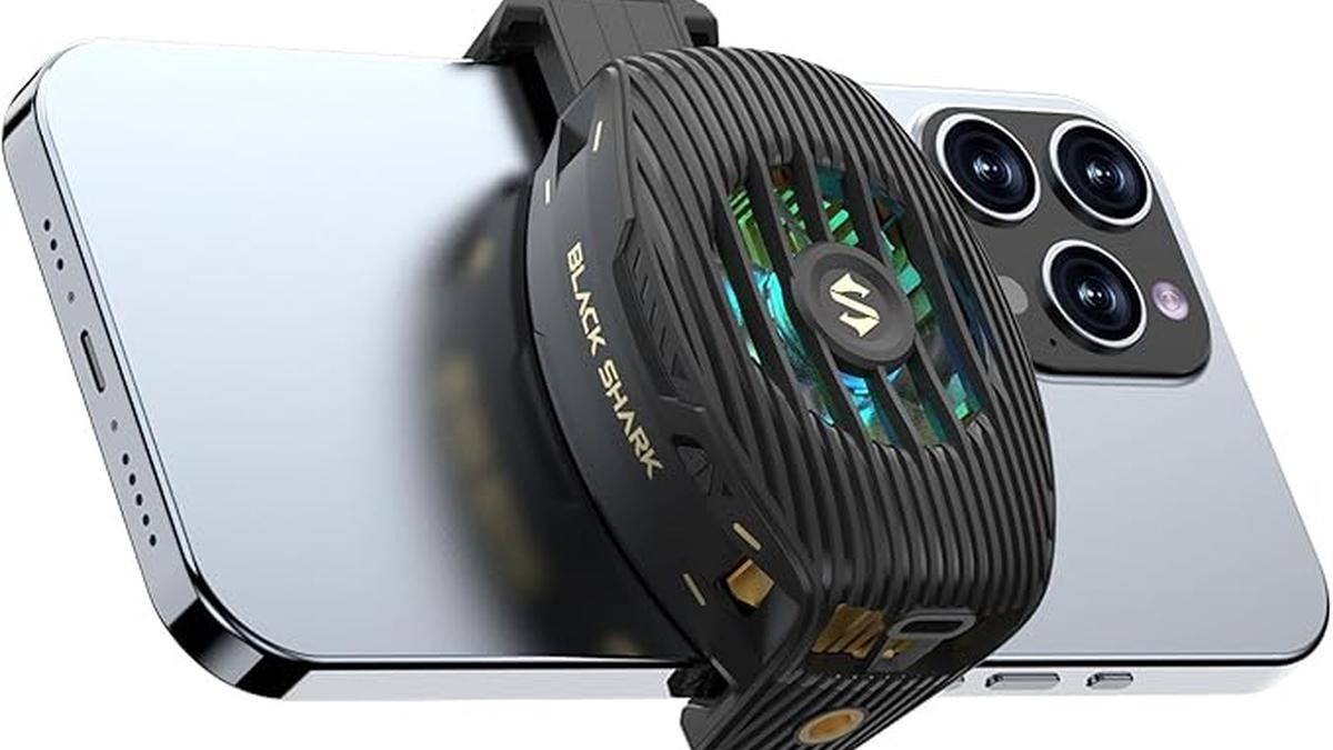Black Shark Radiatore portatile leggero e silenzioso con illuminazione RGB