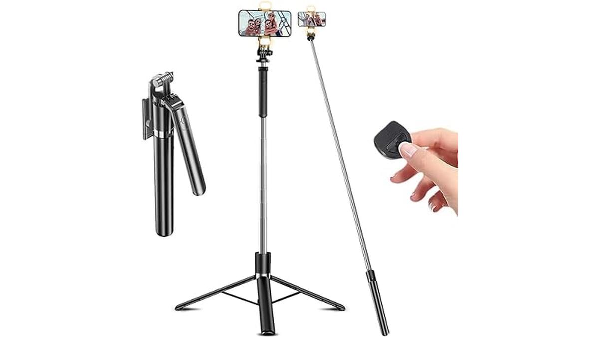 Bastone Selfie Treppiede 180cm 12 Bastone Selfie Treppiede 180cm