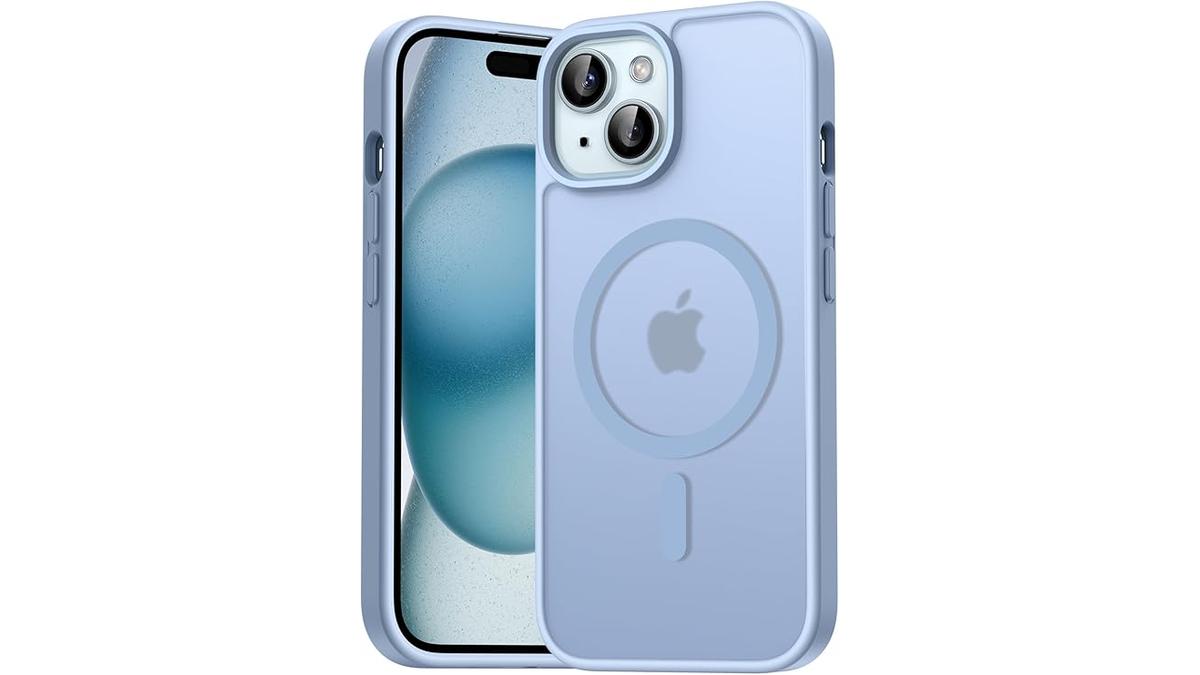Natiiozie Magnetica Cover Compatibile con iPhone 15 Compatibile con MagSafe Custodia Traslucida Opaca Posteriore 1 Natiiozie Magnetica Cover Compatibile con iPhone 15 Compatibile con MagSafe Custodia Traslucida Opaca Posteriore