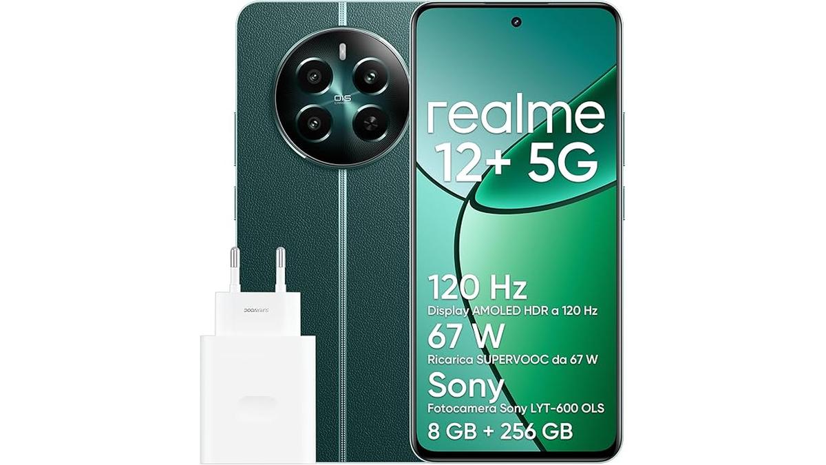 realme 12+ 5G 8+256 GB con NFC Smartphone 3 realme 12+ 5G 8+256 GB con NFC Smartphone