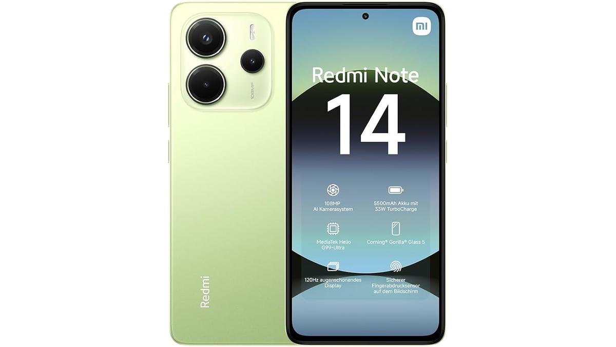 Smartphone Xiaomi Redmi Note 14 8 Smartphone Xiaomi Redmi Note 14