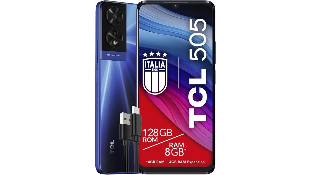 TCL 505 - Smartphone 4G Display 6.75 HD+ 90Hz 11 TCL 505 – Smartphone 4G Display 6.75 HD+ 90Hz