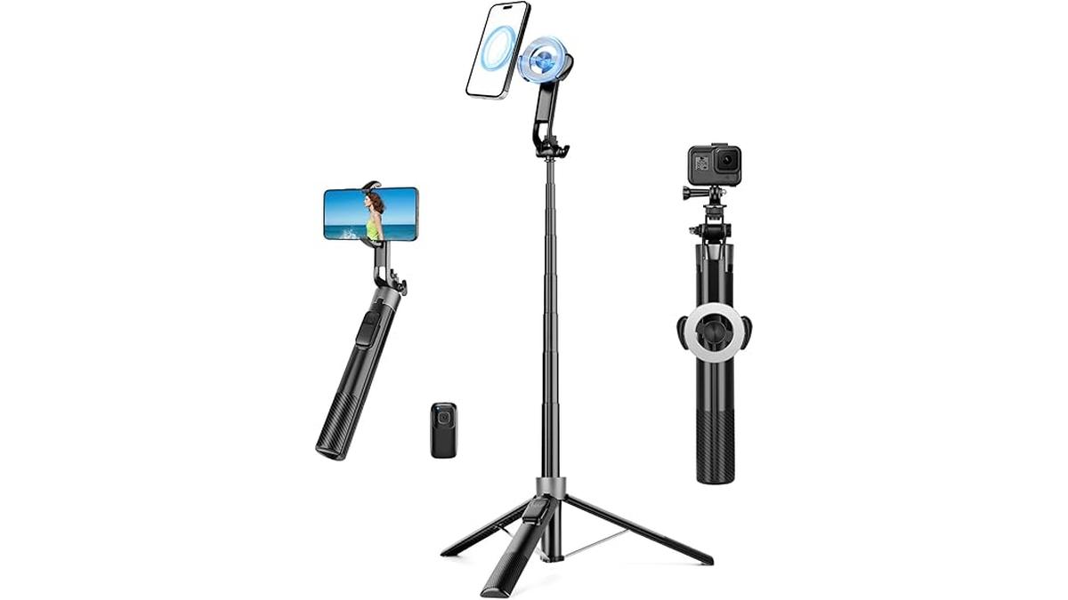 Treppiede Smartphone Magnetico