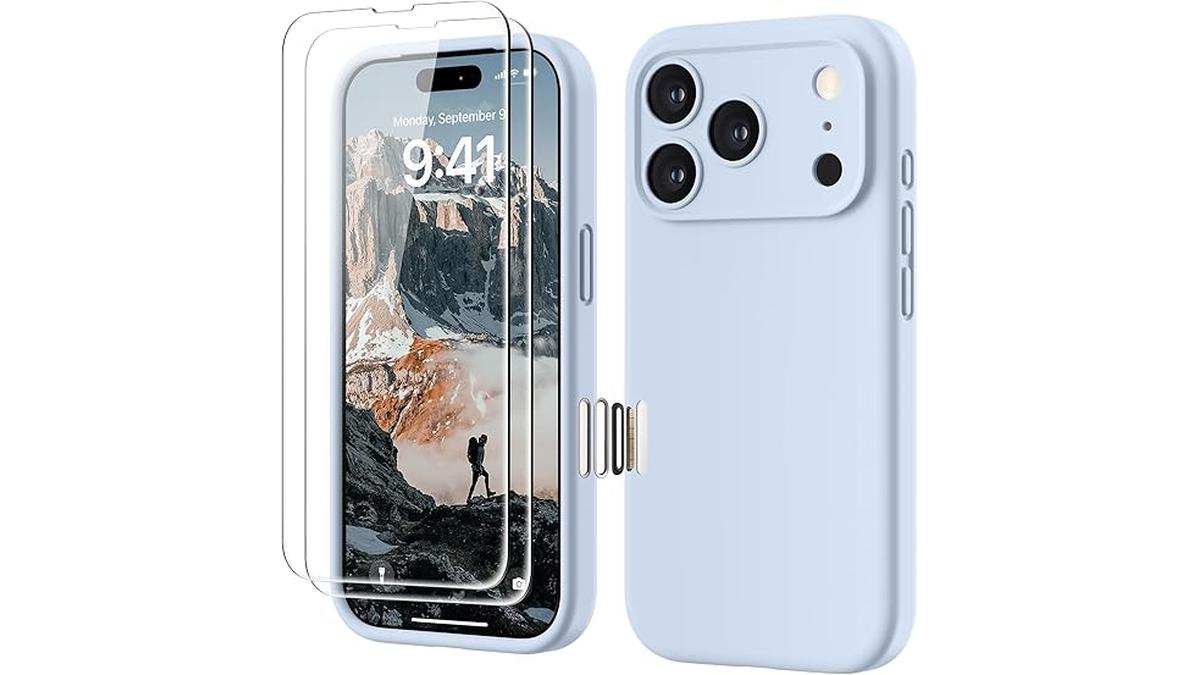 GOODVISH Silicone Cover per iPhone 17 Pro