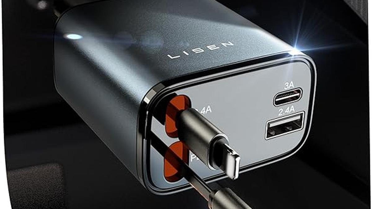 LISEN Caricatore Auto USB C 69W 1 LISEN Caricatore Auto USB C 69W