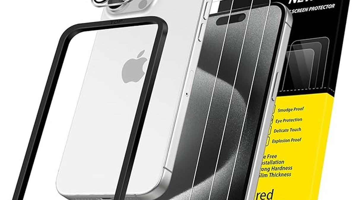 Pellicola Vetro Temperato per iPhone 15 Pro