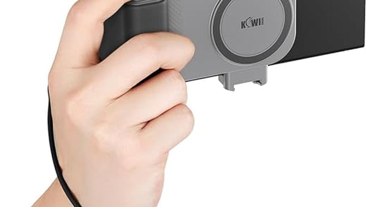 Kiwifotos Impugnatura Smartphone Grande con Zoom Magnetico e Telecomando Bluetooth 8 Kiwifotos Impugnatura Smartphone Grande con Zoom Magnetico e Telecomando Bluetooth