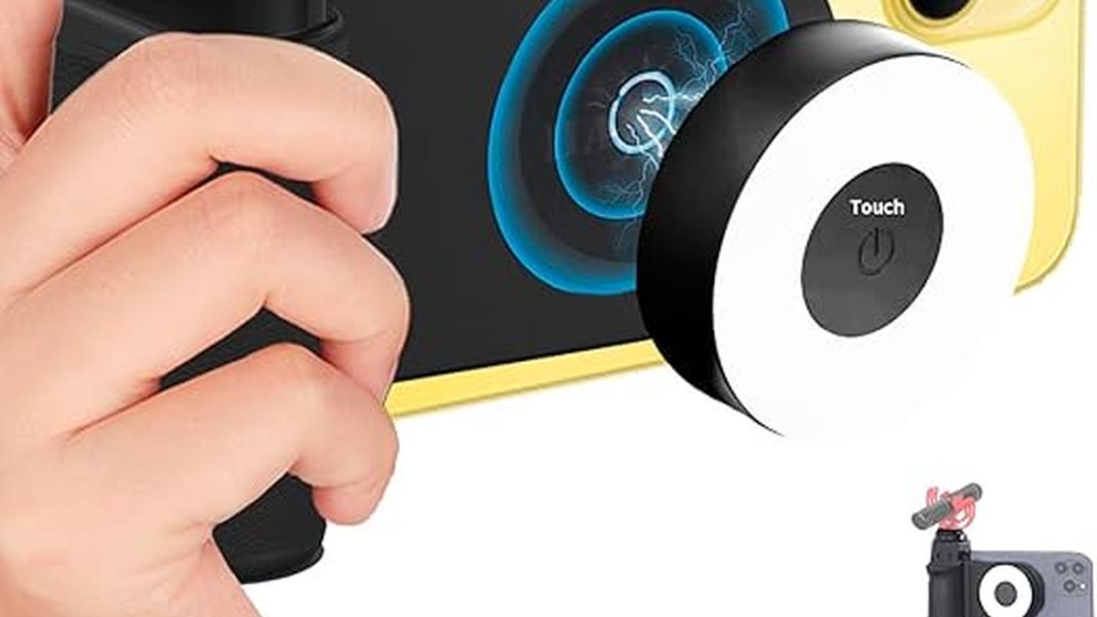 Magnetico CapGrip per Smartphone con Otturatore a Distanza e Supporto Treppiede Compatibile iPhone Android