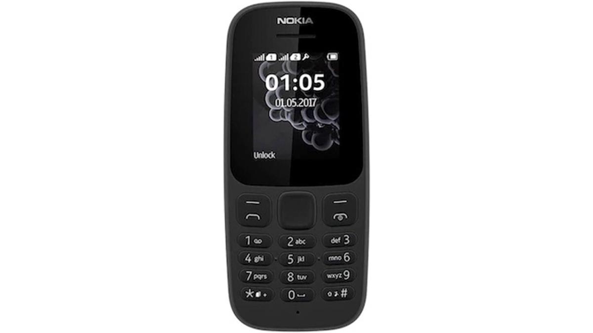 Nokia 105 DS 1.8 Pollici 73g Nero Smartphone Economico