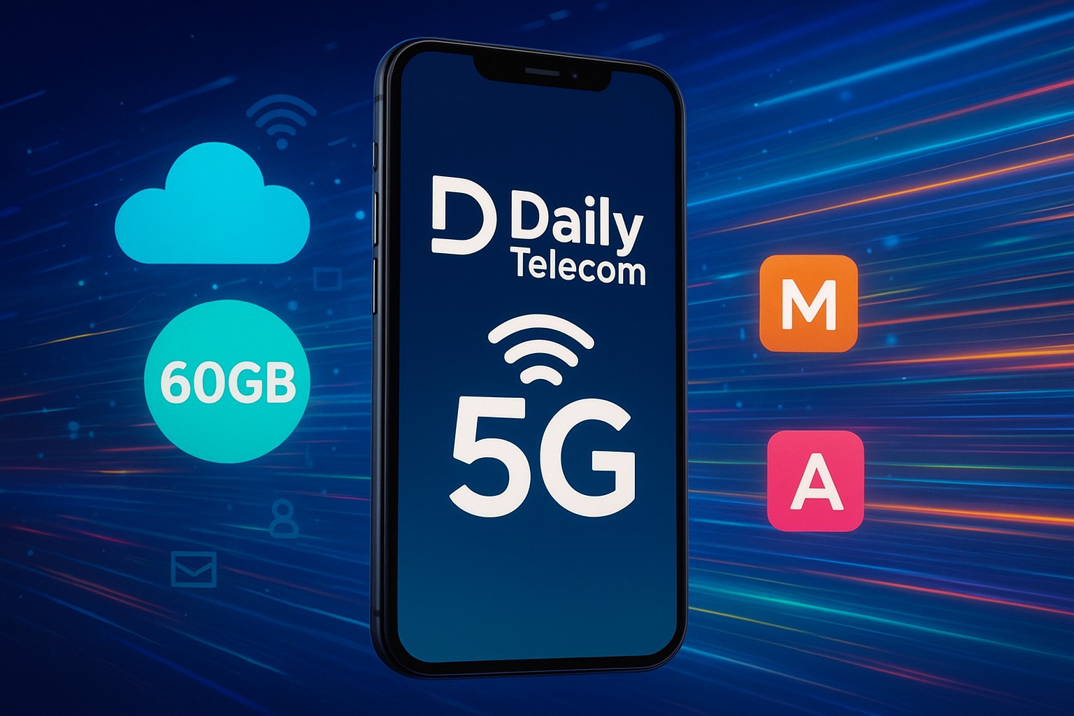 Daily Telecom e le nuove offerte 5G: 60GB M e A 2 Daily Telecom e le nuove offerte 5G: 60GB M e A