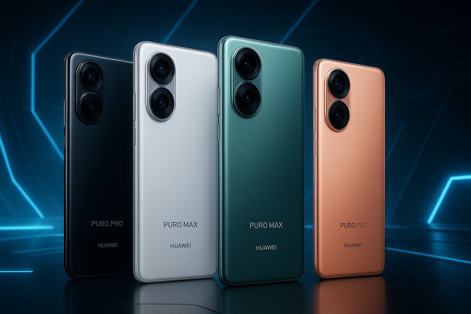 Design e Colori del Nuovo Huawei Puro Pro e Puro Max 7 Design e Colori del Nuovo Huawei Puro Pro e Puro Max