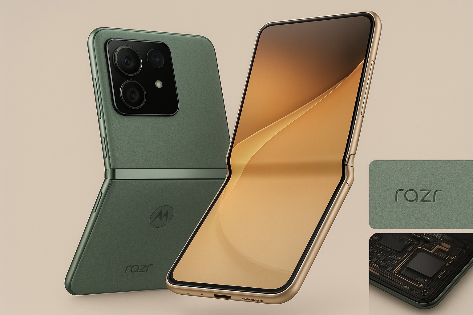 Design e Immagini Trapelate del Motorola Razr 70 e Razr 70 Ultra