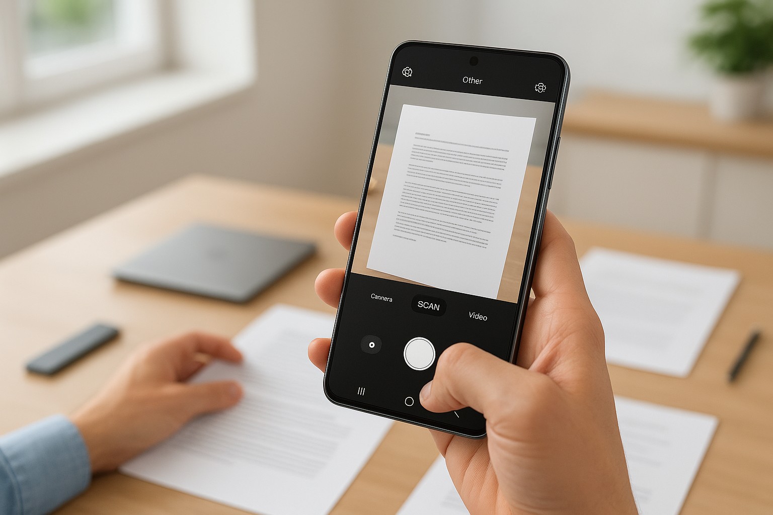 Samsung con One UI 8.5 porta la scansione PDF su più smartphone Galaxy