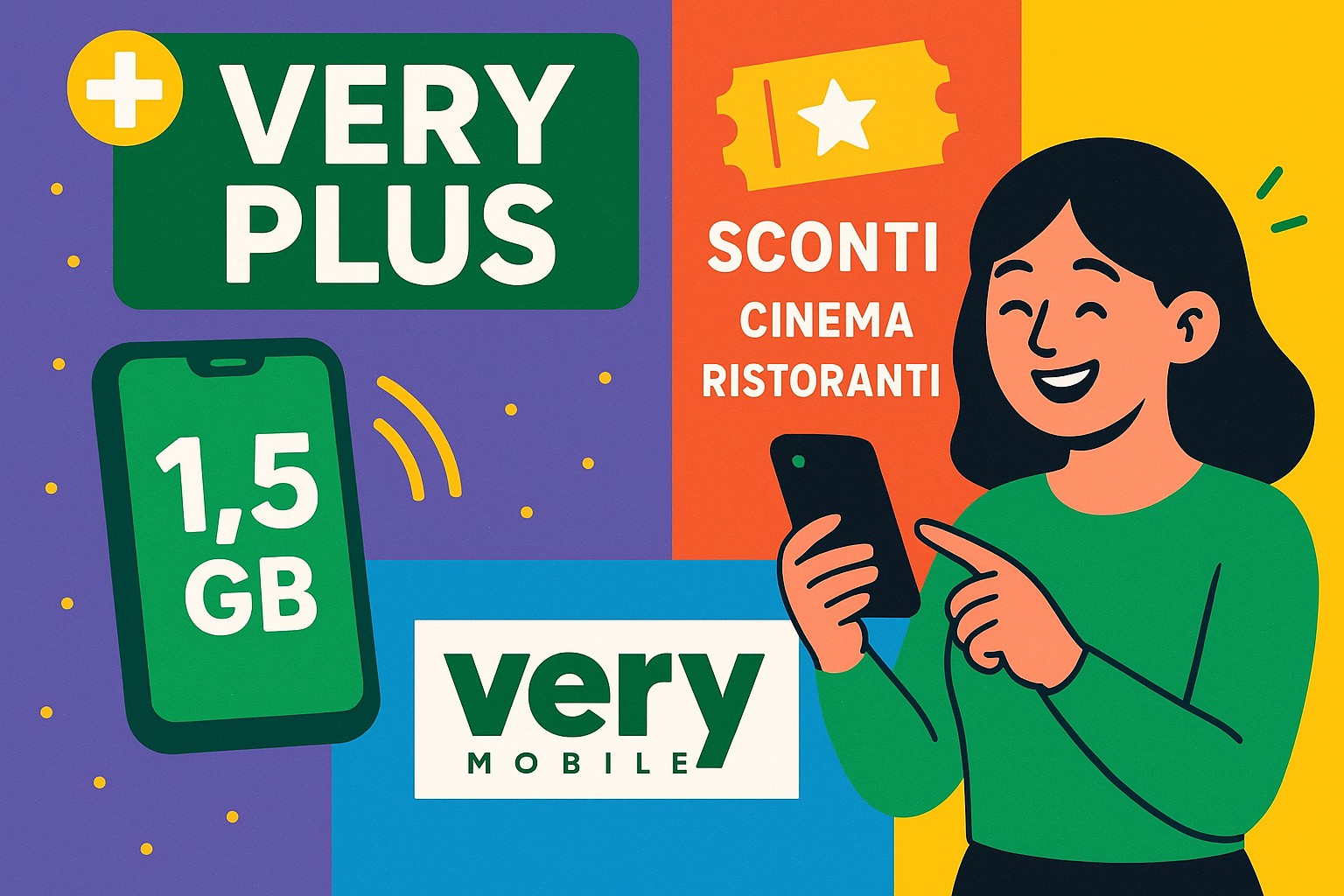 Very Plus: la promozione del momento per aumentare i Giga