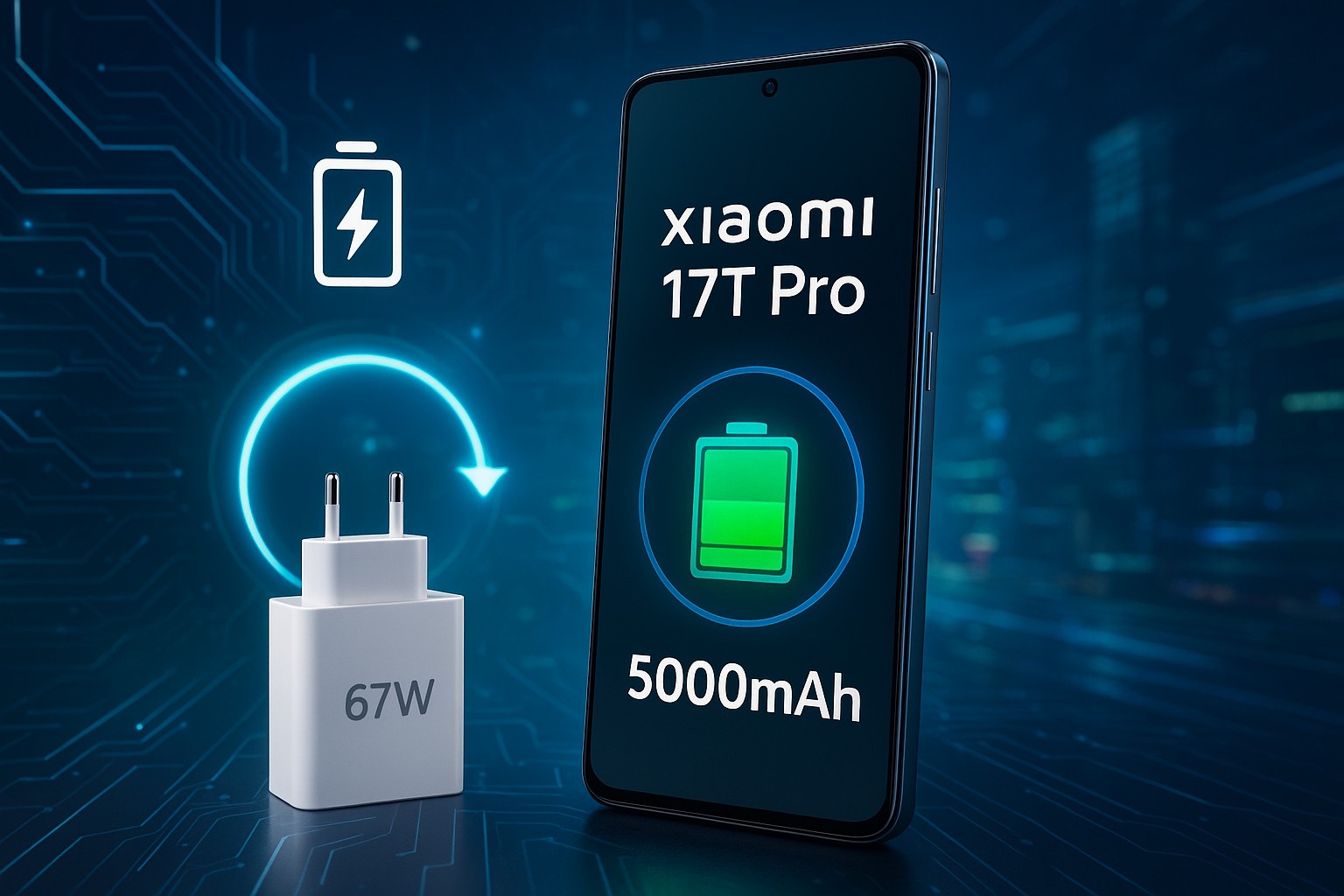 Ricarica Veloce e Autonomia: La Batteria del Xiaomi 17T Pro 6 Ricarica Veloce e Autonomia: La Batteria del Xiaomi 17T Pro