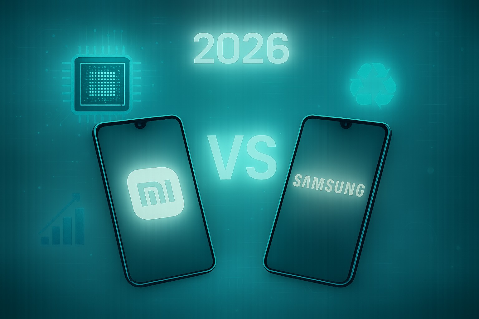 Xiaomi e Samsung: Le Sfide nel Settore Smartphone nel 2026
