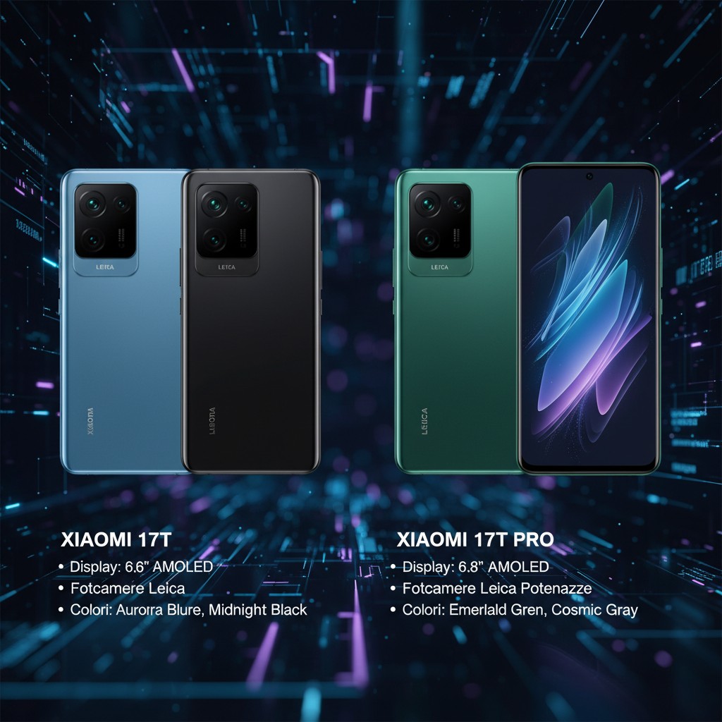 Xiaomi 17T e 17T Pro: Quali Sono le Differenze?