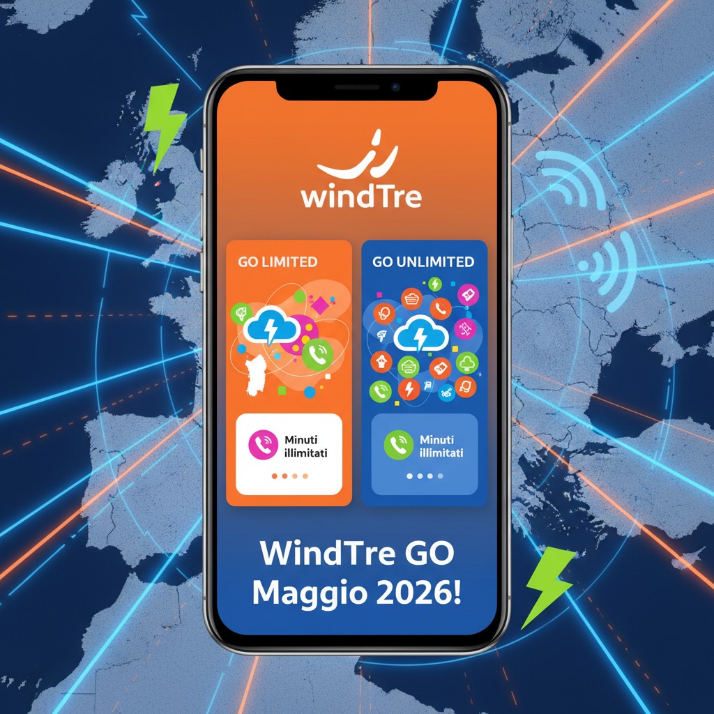 Tutte le Offerte WindTre GO Limited e Unlimited a Maggio 2026