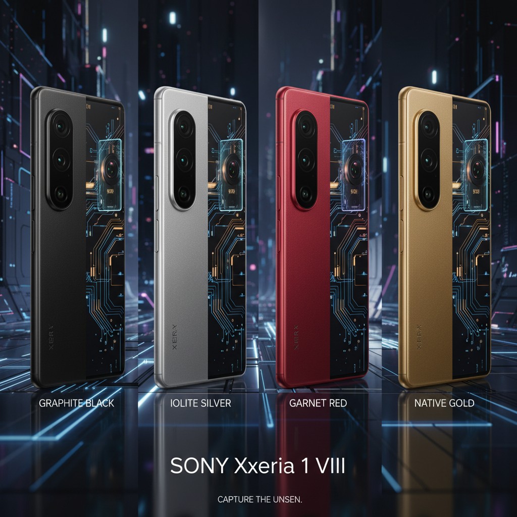 Sony Xperia 1 VIII: Il Nuovo Camera Phone che Rivoluziona il Design 5 Sony Xperia 1 VIII: Il Nuovo Camera Phone che Rivoluziona il Design