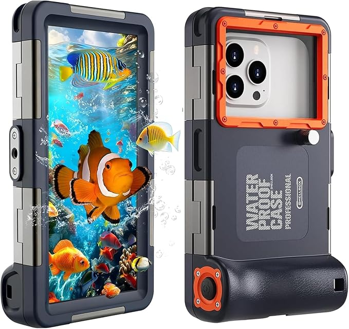 Custodia impermeabile IP68 per smartphone fino a 15 metri 4 Custodia impermeabile IP68 per smartphone fino a 15 metri