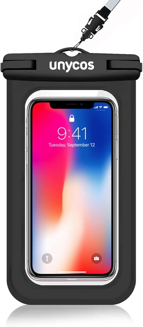 Custodia impermeabile IPX8 unycos: smartphone protetto fino a 6,9″