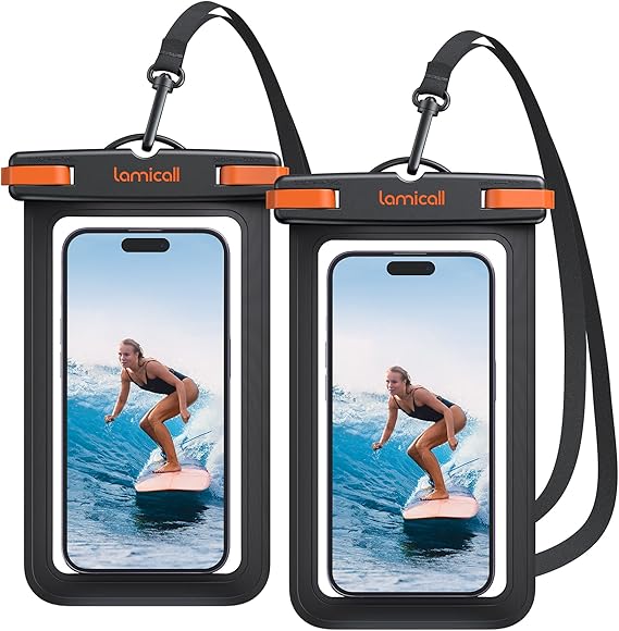 Custodia impermeabile Lamicall IPX8: 2 pezzi per mare e piscina 9 Custodia impermeabile Lamicall IPX8: 2 pezzi per mare e piscina