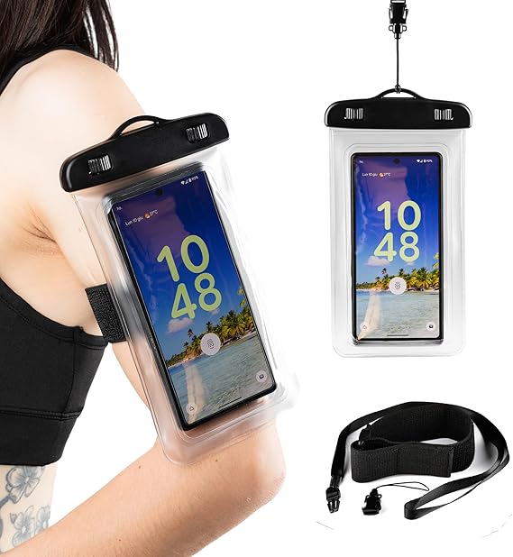 Custodia Impermeabile Smartphone IPX8 30M con Tracolla