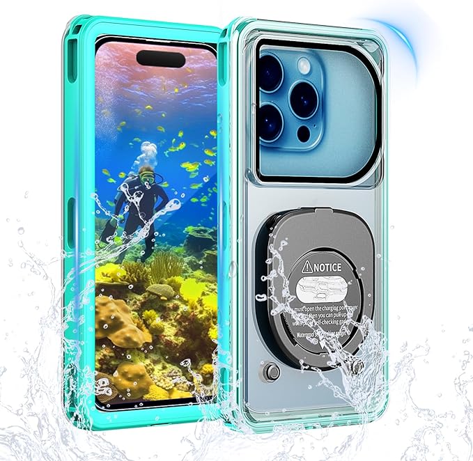 Custodia impermeabile smartphone IPX8: mare e piscina senza pensieri