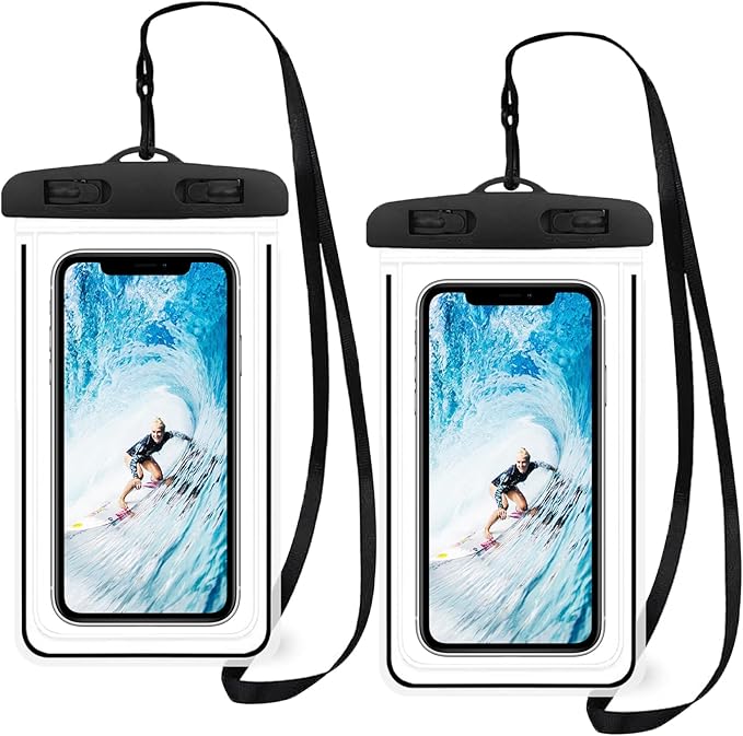 Custodia impermeabile per smartphone XIASHENG, 2 pezzi per mare e piscina