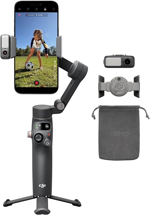 DJI Osmo Mobile 8: gimbal smartphone con tracking AI a 159 € 8 DJI Osmo Mobile 8: gimbal smartphone con tracking AI a 159 €